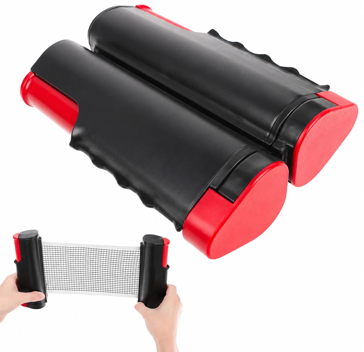 Retractable Table Tennis Net Adjustable Clamps Fits Any Table Portable Ping Pong