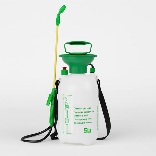 5L Garden Pressure Sprayer Pump Action Weed Killer Fertiliser Cleaning Bottle