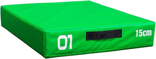 Plyometric Jumping Box Set Soft Foam Stackable Exercise Fitness Gym Plyo Boxes | Premium Stackable Plyo Boxes for Home & Commercial Gyms