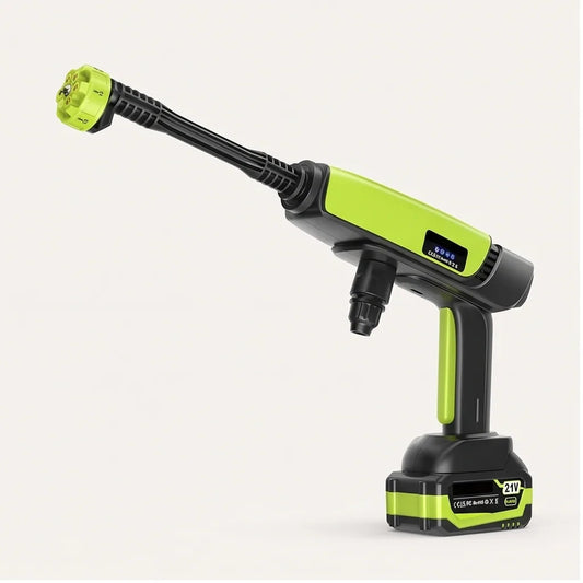 Cordless Pressure Washer with 2 Batteries – Portable Car Cleaner